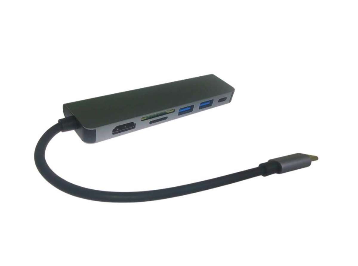 USB Type-C to HDMI 6 in 1 Adapter