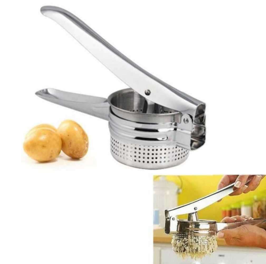 Stainless Steel Potato Masher Ricer Fruit Juicer Vegetable Press