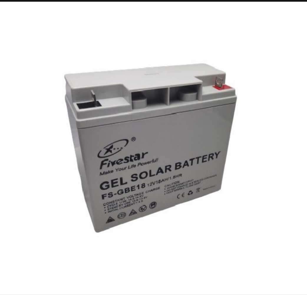 18AH Solar Gel Battery 12V
