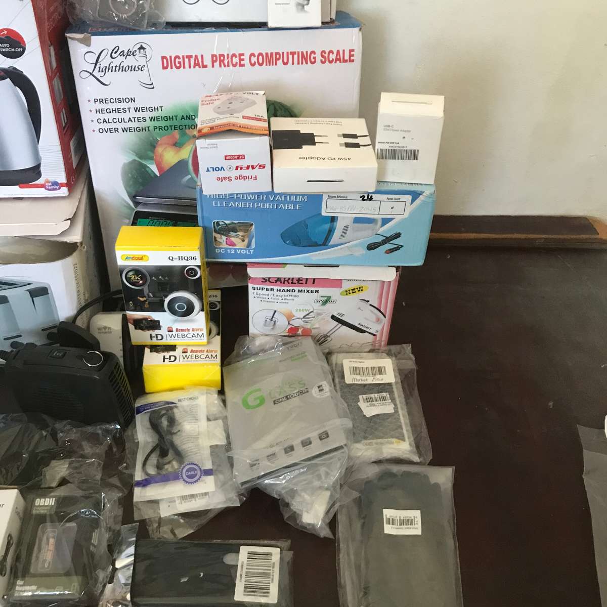 Defective bundle appliance and electronics