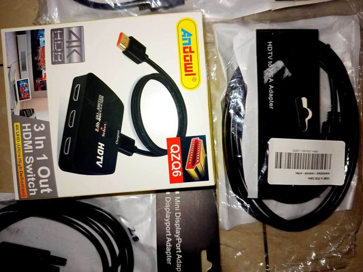 Multiple Electronic Cables/adaptors