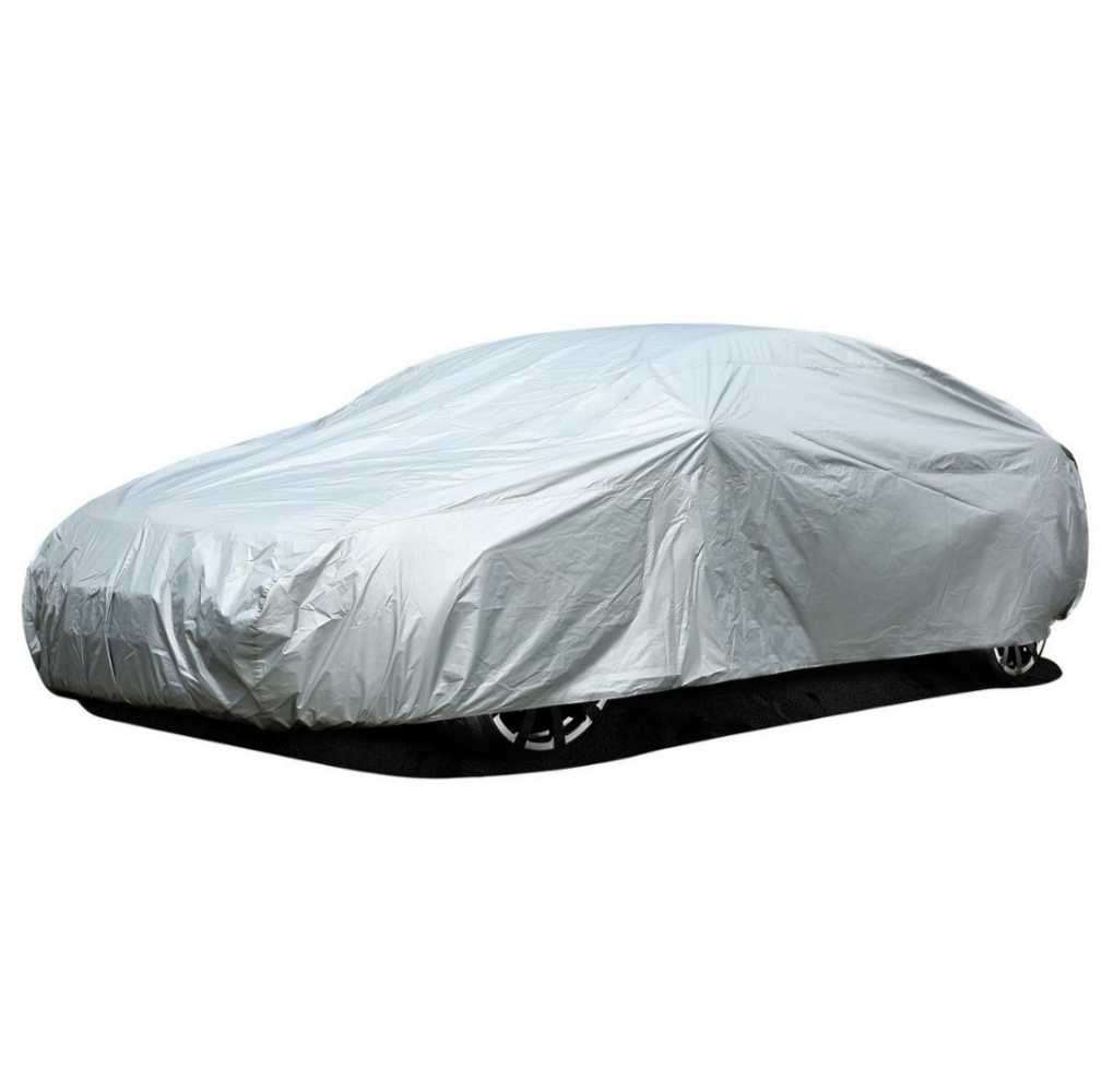 Car Cover Waterproof Sunproof Snowproof Dustproof Silver - XL