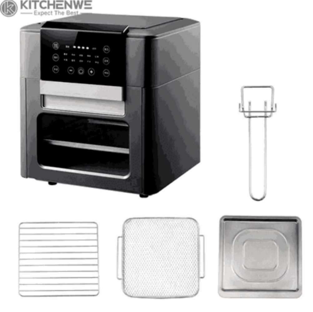 Black 15 L Technology Air Fryer Oven Multifunction Electric Air Fryer