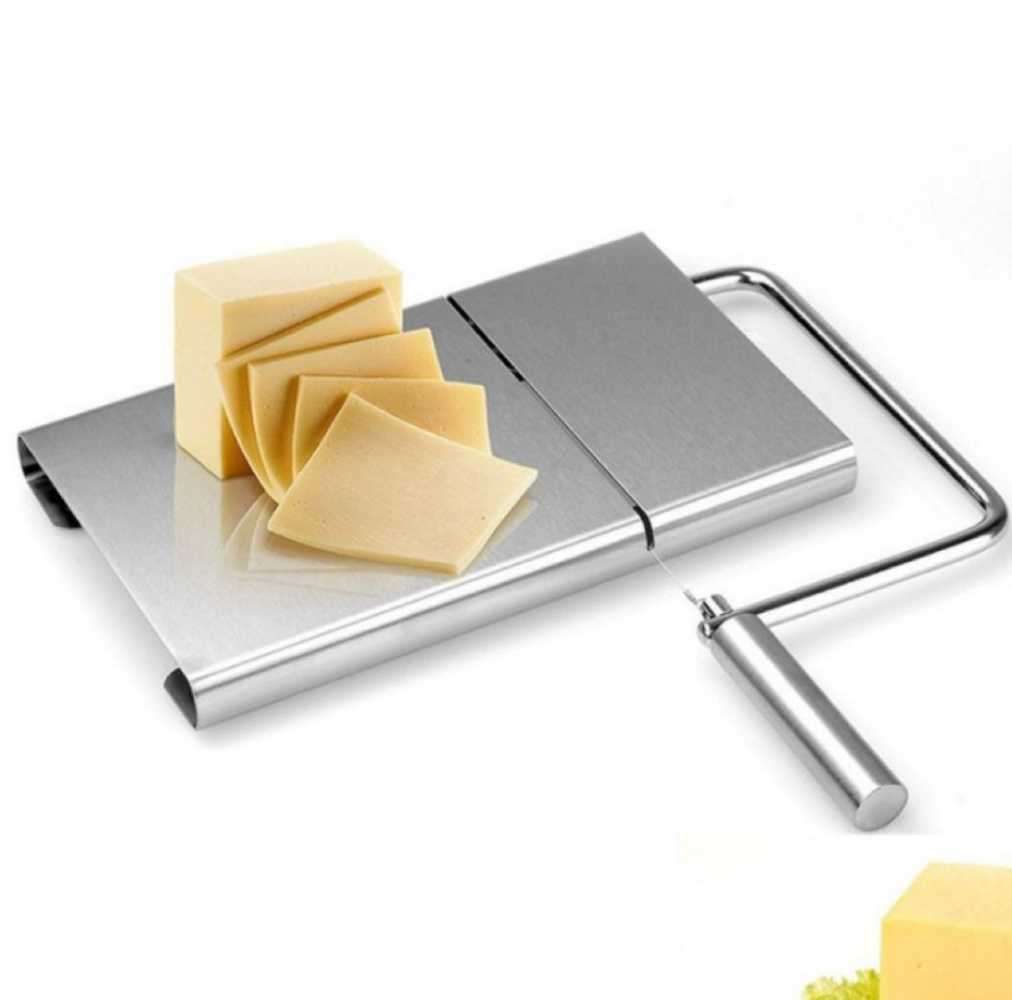 Kitchen Gift Multifunctional Stainless Steel Cheese Slicer - 21x12x24.5cm