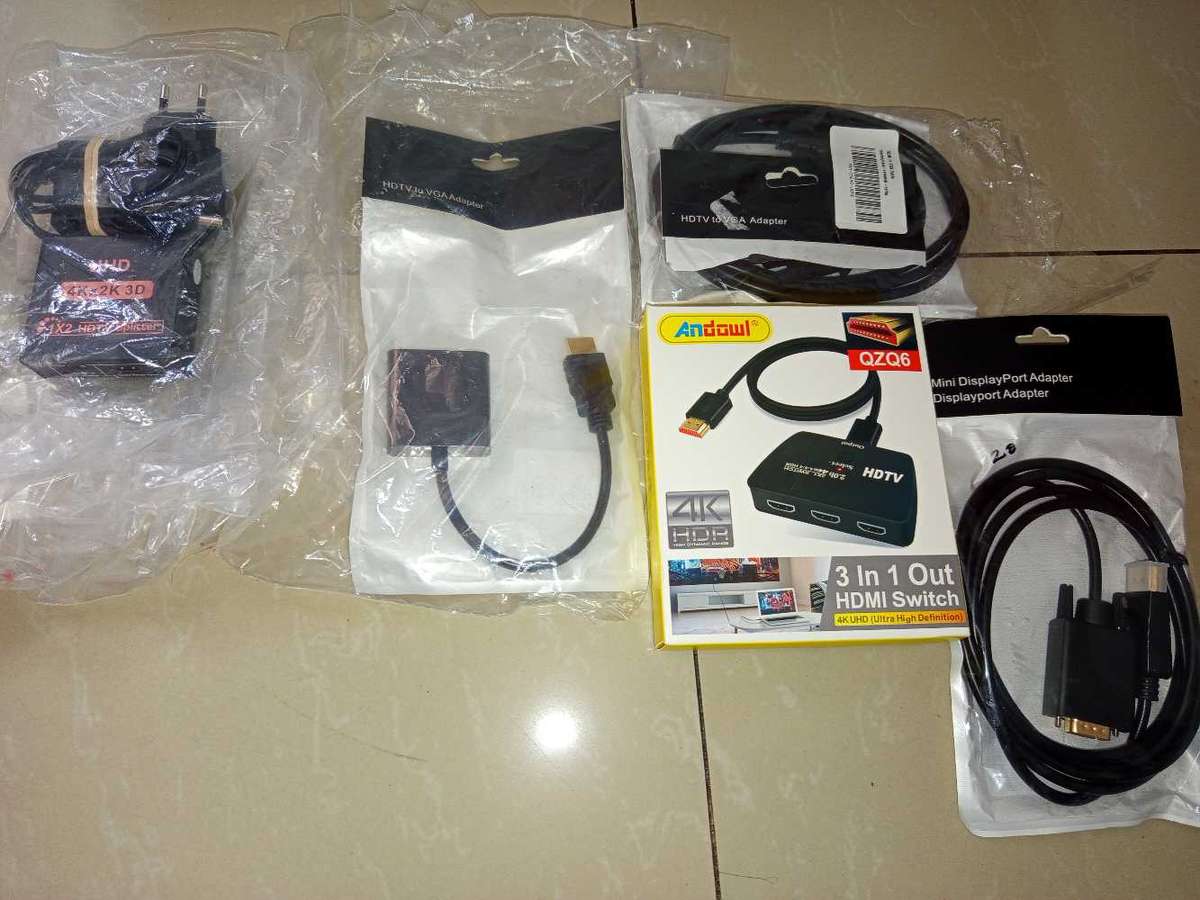 Multiple Electronic Cables/adaptors