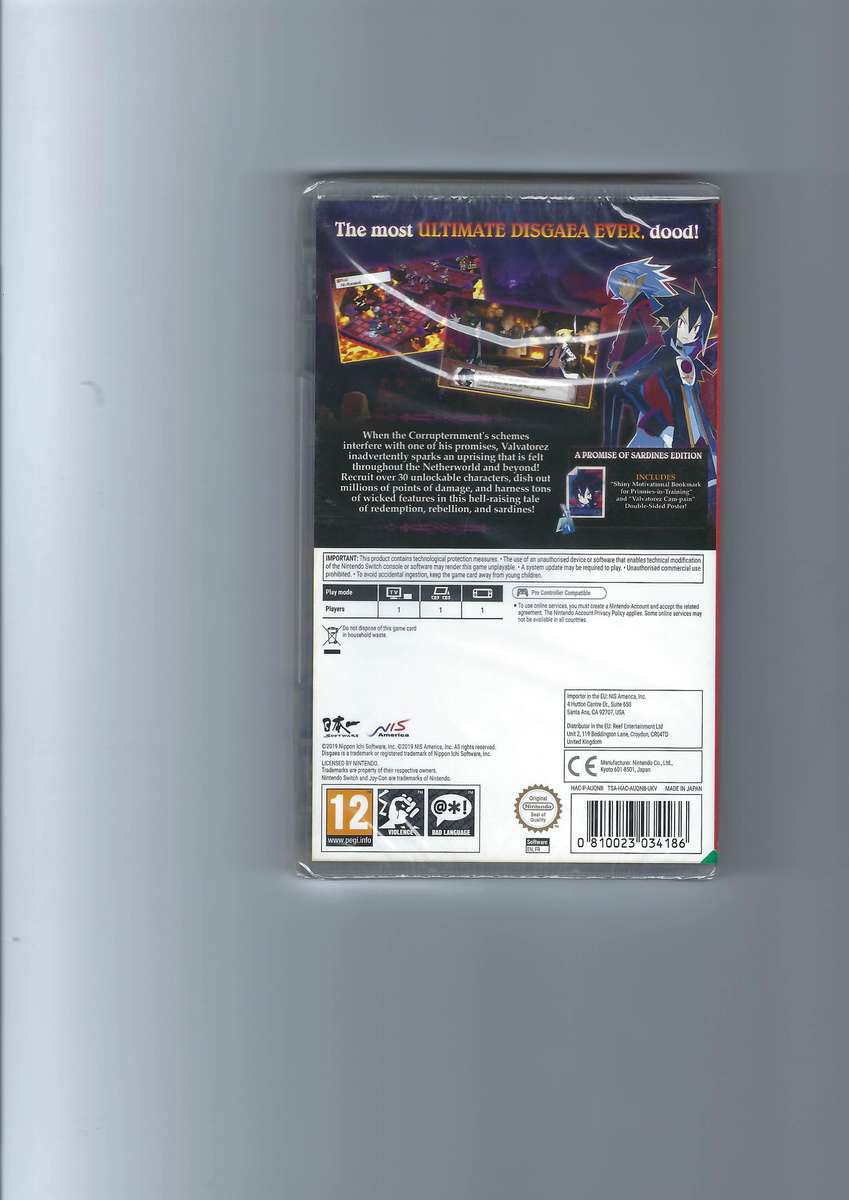 Nintendo Switch: Disgaea 4 Complete