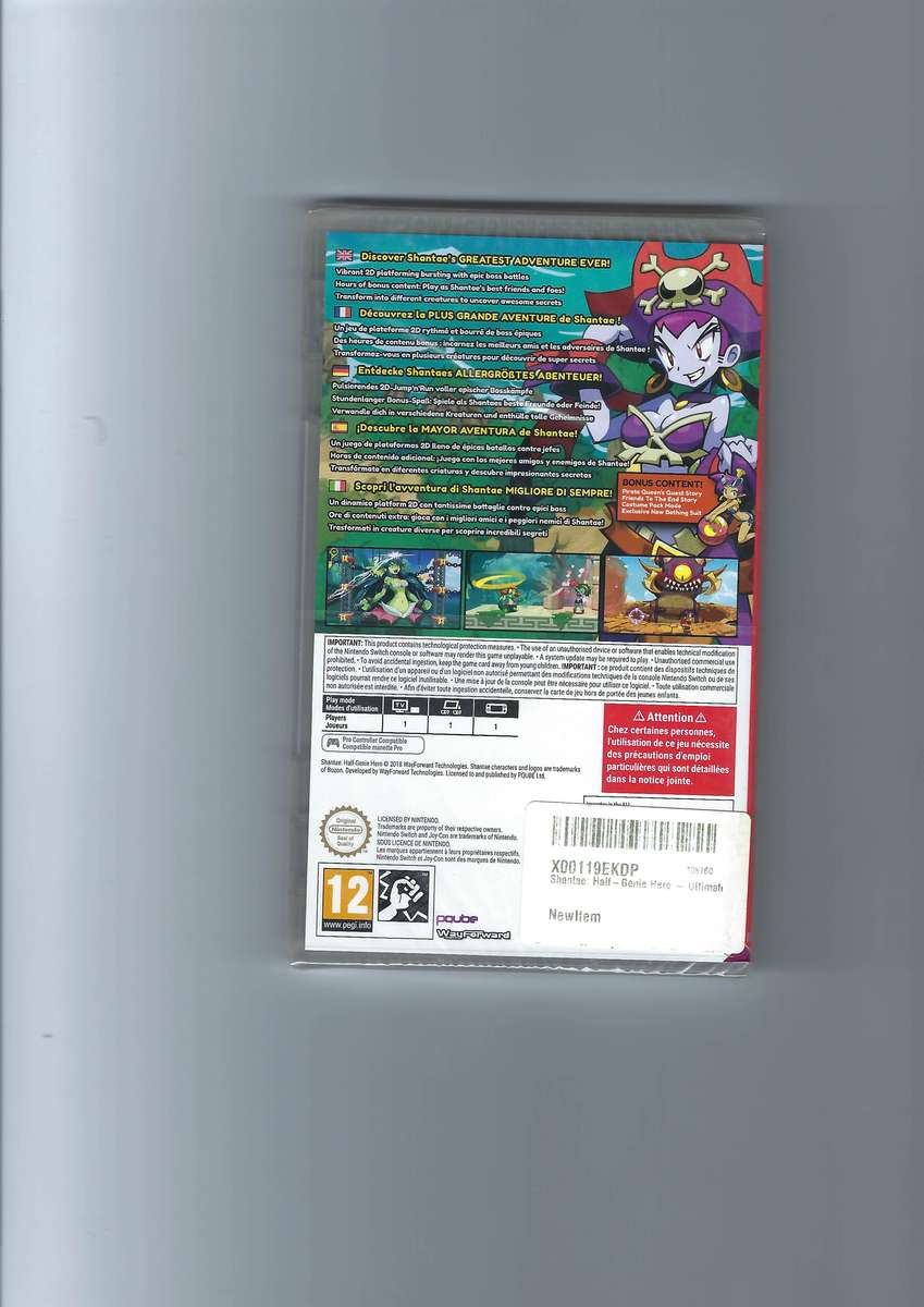 Nintendo Switch: Shantae: Half-Genie Hero - Ultimate Edition