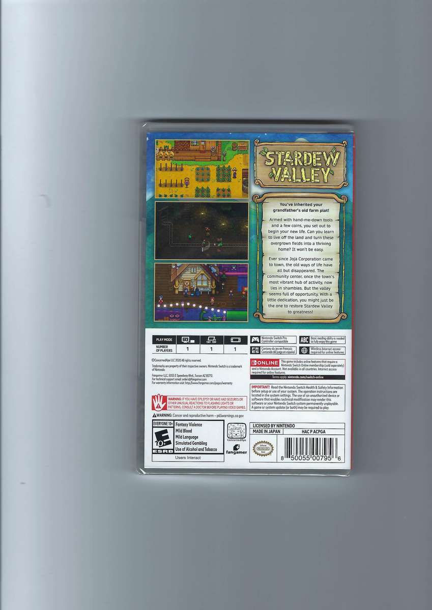 Nintendo Switch: Stardew Valley