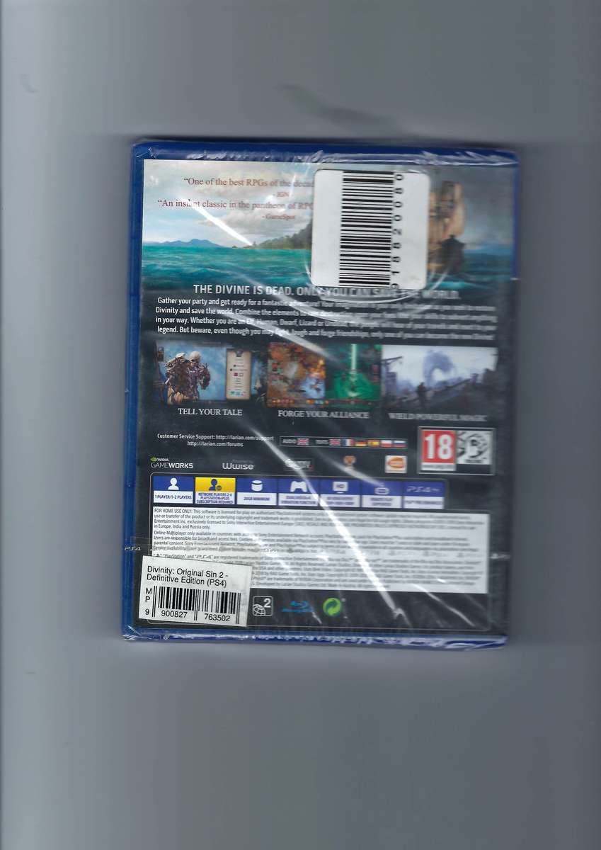 PlayStation 4: Divinity: Original Sin II - Definitive Edition