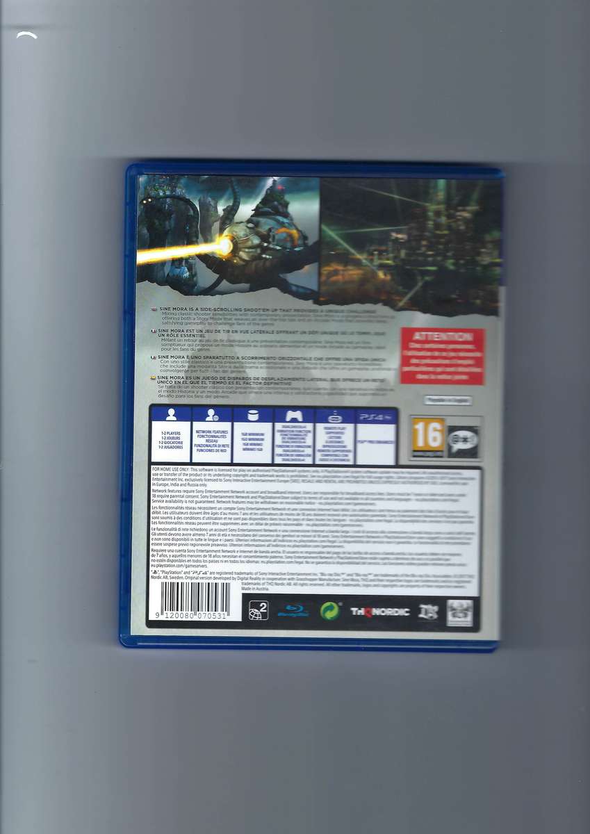 PlayStation 4: Sine Mora EX