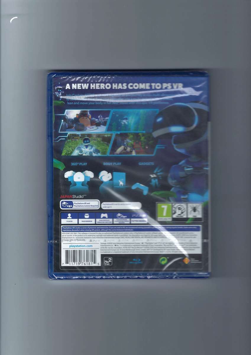 PlayStation 4: Astro Bot: Rescue Mission (VR)