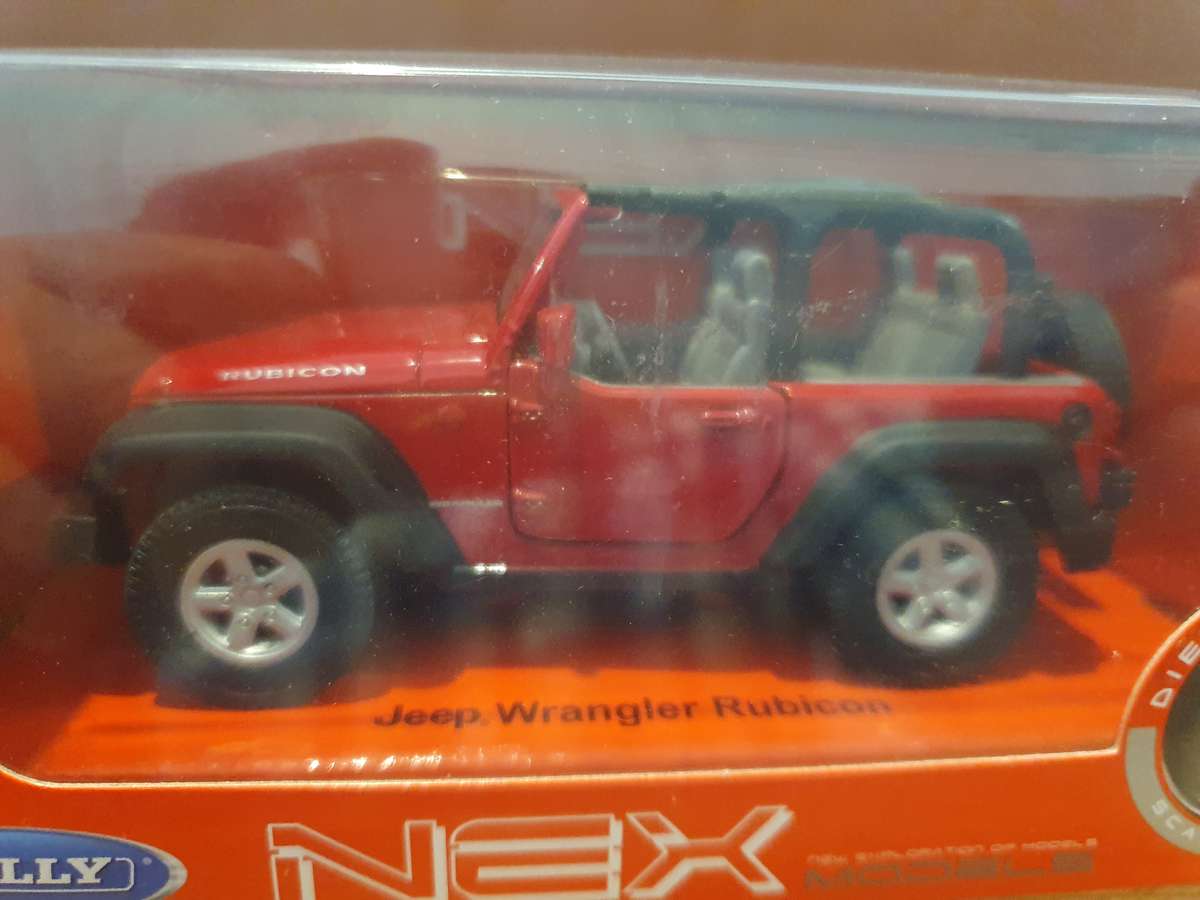 JEEP  WRANGLER     RUBICON   DIE CAST