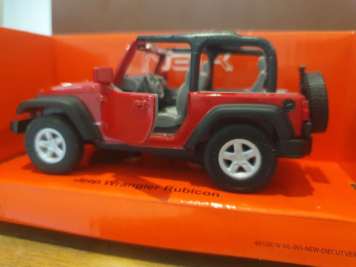 JEEP  WRANGLER     RUBICON   DIE CAST