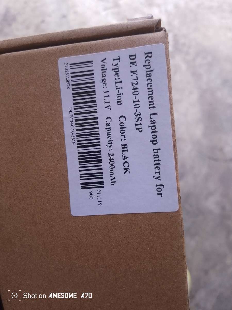 11.1V 2400mAh Battery for Dell Latitude E7240 E7250