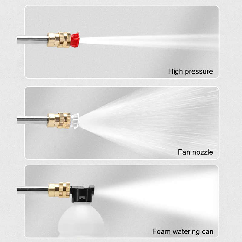 High-pressure Water Car Wash Gun Rechargeable   Convenient rechargeable high-pressure water car wash