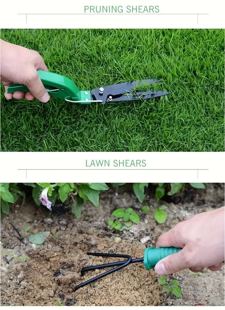 Garden Tools Shovel, Flower Tool Set, 10 Sets Of Flower Tools, Stainless Steel Flower Shovel