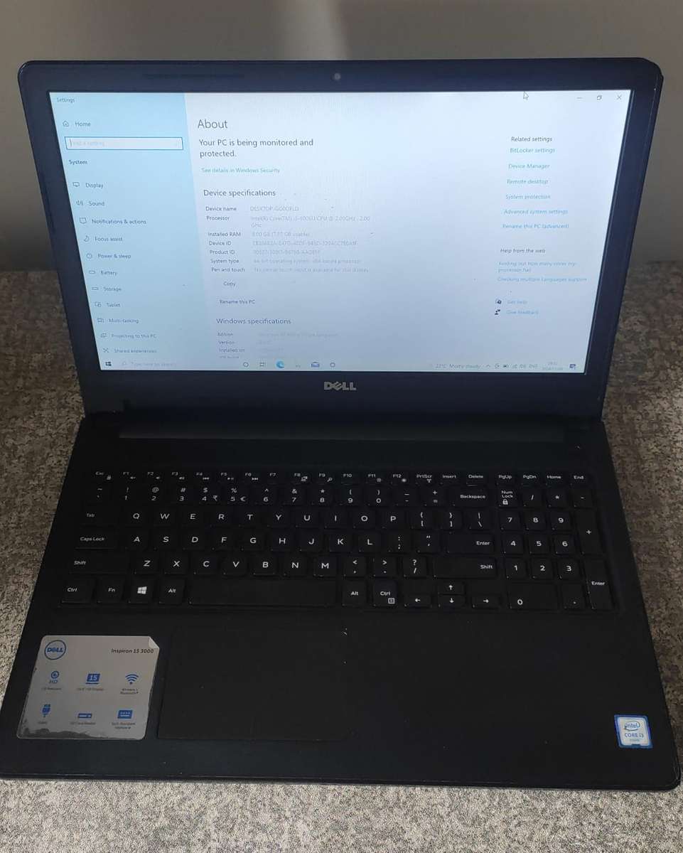 Dell Inspiron Core i3 6th Gen I 8GB DDR4 Ram I 500GB Hard Drive I WIN 10 I Excellent Machine