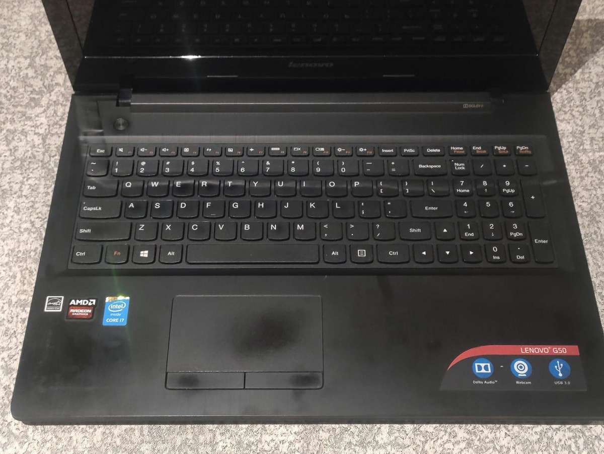 Lenovo G50 GAMING 15.6" Display Intel Core i7CPU 8GB Ram 1TB HD AMD Radeon 2GB GPU Windows 10