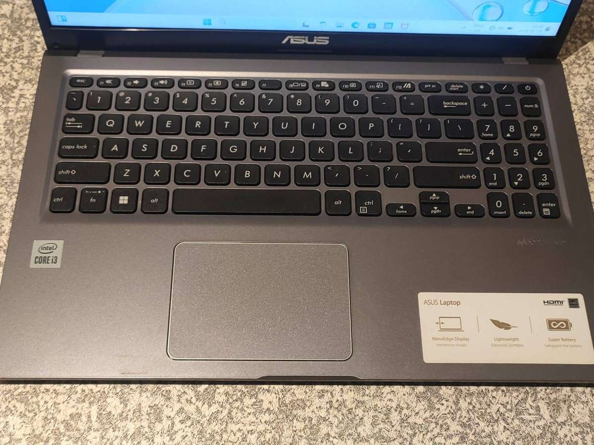 ASUS Vivobook X515 Intel 10th Gen CPU 15.6" FHD Display 8GB Ram 256GB Samsung M.2 NVMe Windows 11
