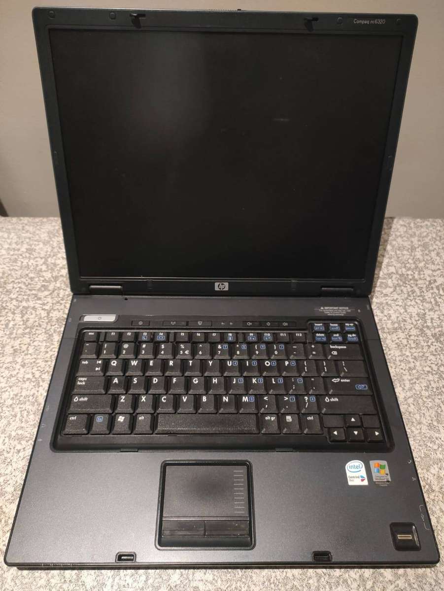 HP Compaq NC6320 14" Display Intel Centrino Duo 1GB Ram 500GB HDD