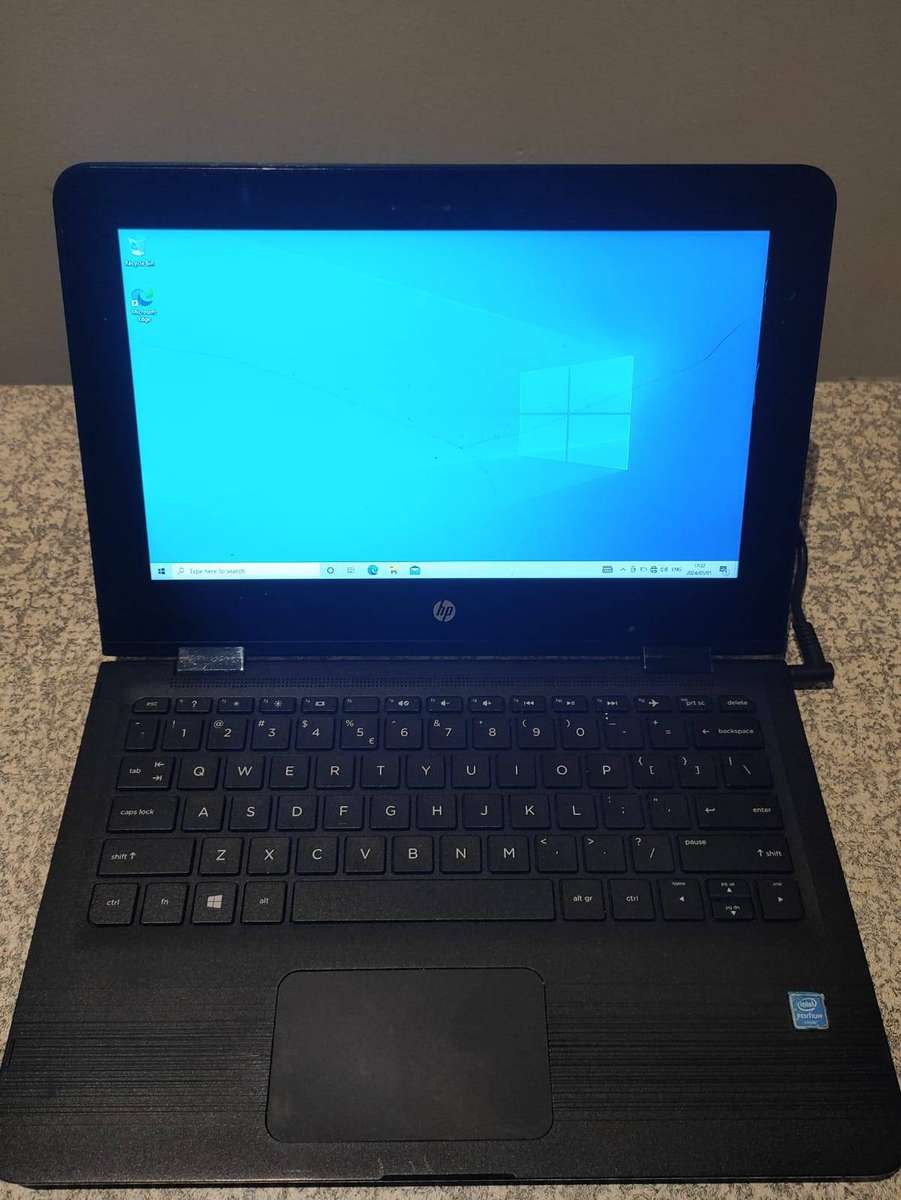 HP 14 2 in 1 Intel Pentium CPU 14" Touch 360 Degree Rotation 4GB Ram 500GB HD Windows 10