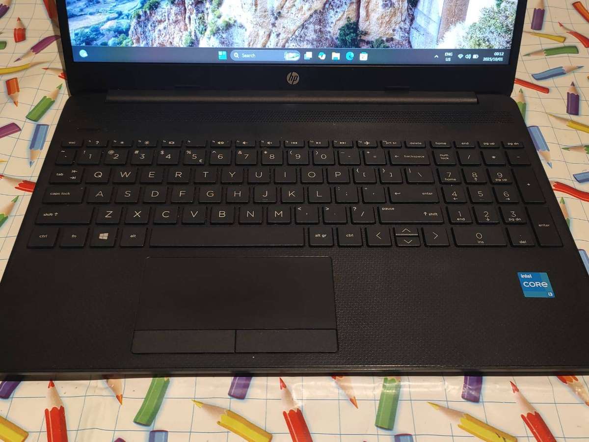 HP 15 Intel 11th Gen Processor 15.6" Display 8GB DDR4 Ram 256GB M.2 SSD Windows 11