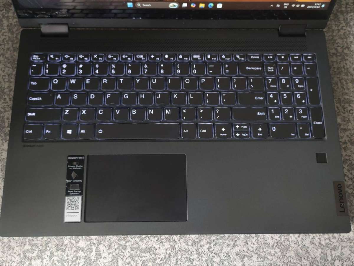 Lenovo Ideapad Flex 5 15.6" Intel Core i5 Processor 8GB Ram 512GB M.2 NVMe SSD Windows 11