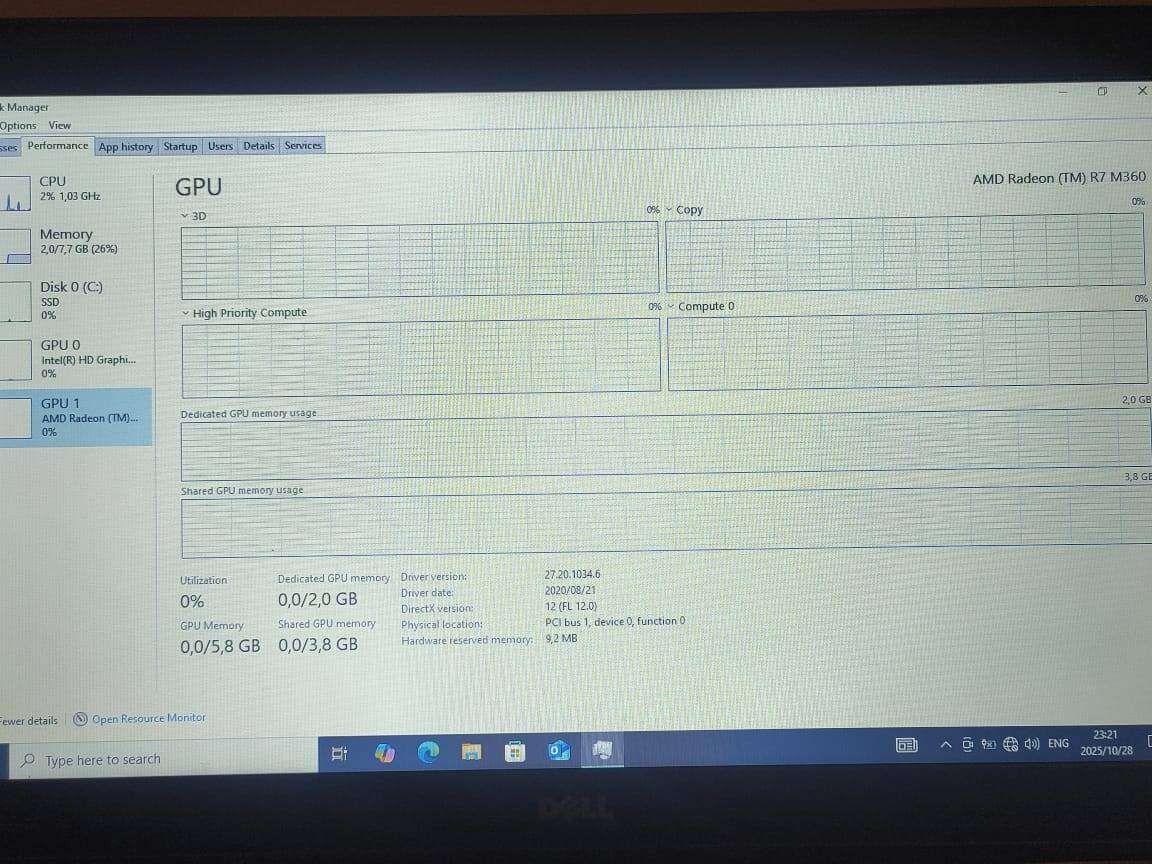 Dell Latitude 5570 Intel Core i7 CPU 8GB DDR4 RAM 256GB M.2 SSD Radeon 2GB R7 M360 Graphics Win 10