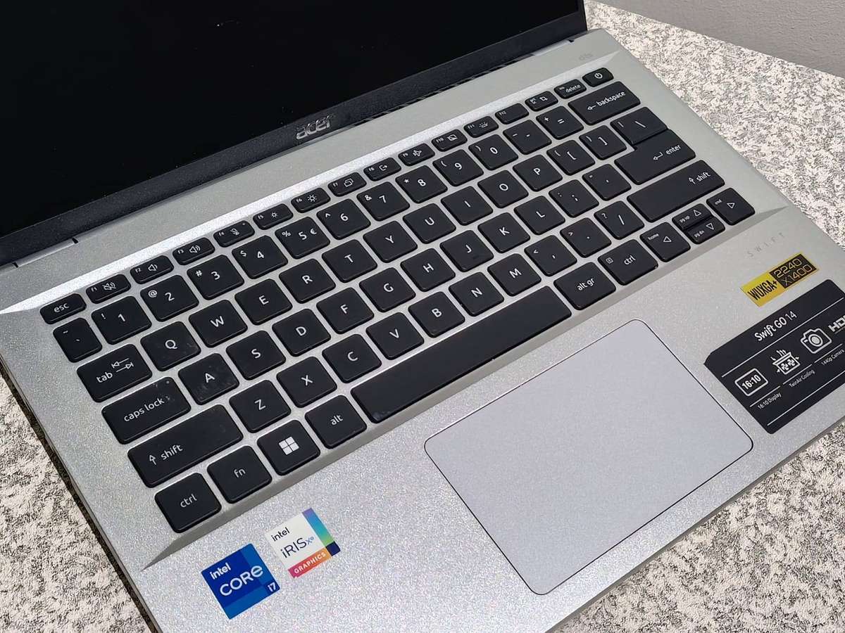 Acer Swift Go 14" WUXGA 2K Display Intel Core i7 13th Gen CPU 16GB DDR5 Ram