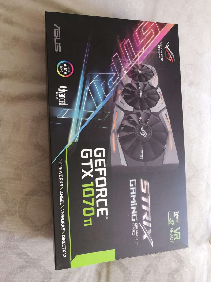 ASUS GEFORCE GTX 1070TI GRAPHICS CARD (GPU)