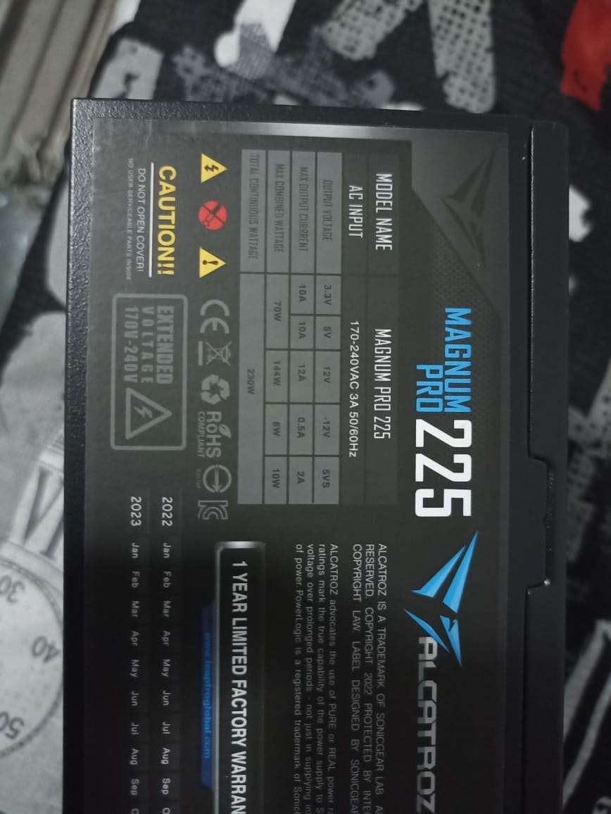 Two Alcotroz Desktop PC Power Supply units