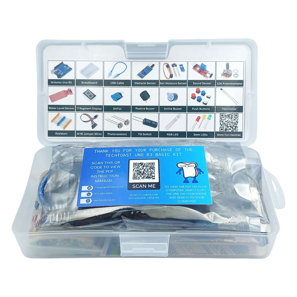 TechToast Arduino Uno R3 Basic Starter Kit