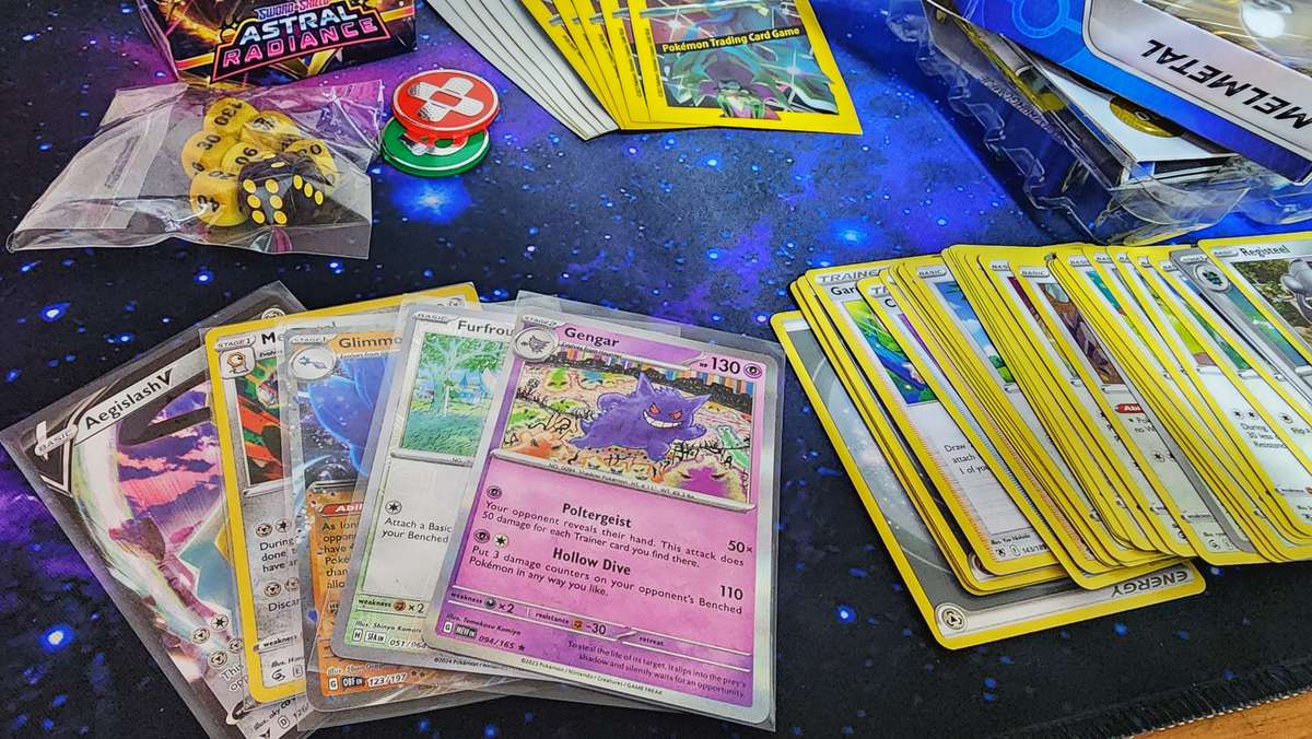 Pokemon Bundle - Cards, V Battle Deck, Accessories, Sleeves, Extras