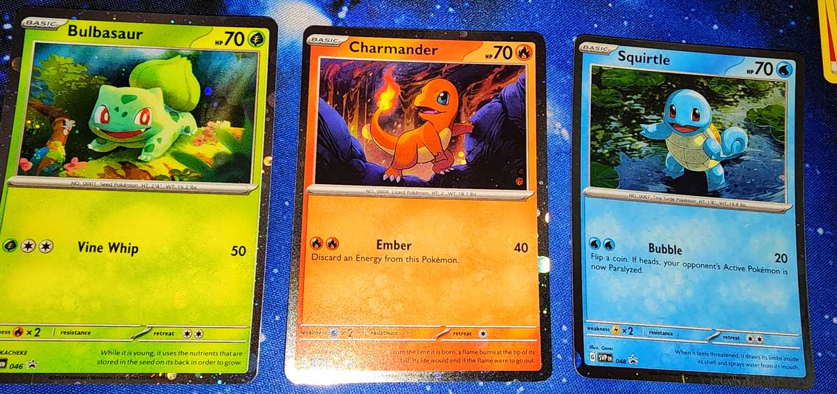 Pokemon Bundle - "Grumpy" Charmander, Charizard V, Pokemon 151 Poster Collection Promos and More