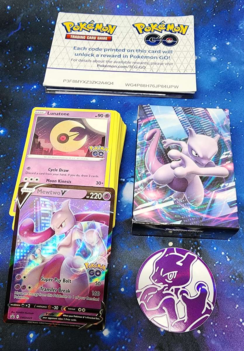 Pokemon Bundle - MewTwo V Battle Deck (Complete), Vintage Cards, Celebrations and More