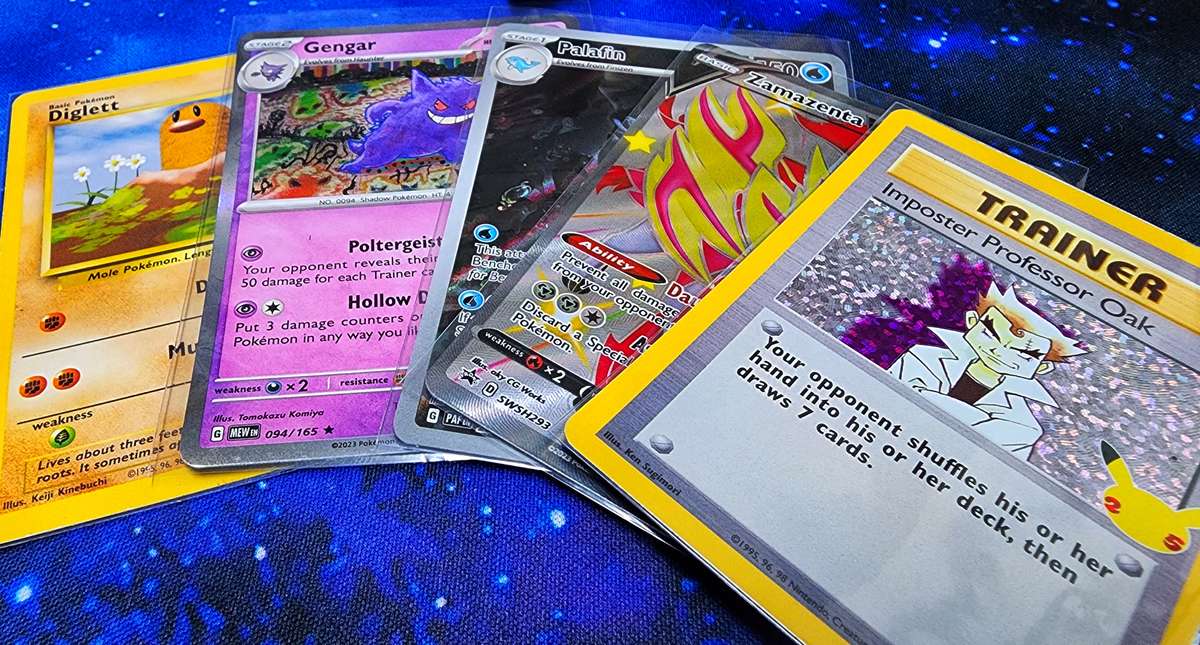 Pokemon TCG Card & Zamazenta Collector's Bundle - Cards, Tin, Figurine, Pin, Sleeves