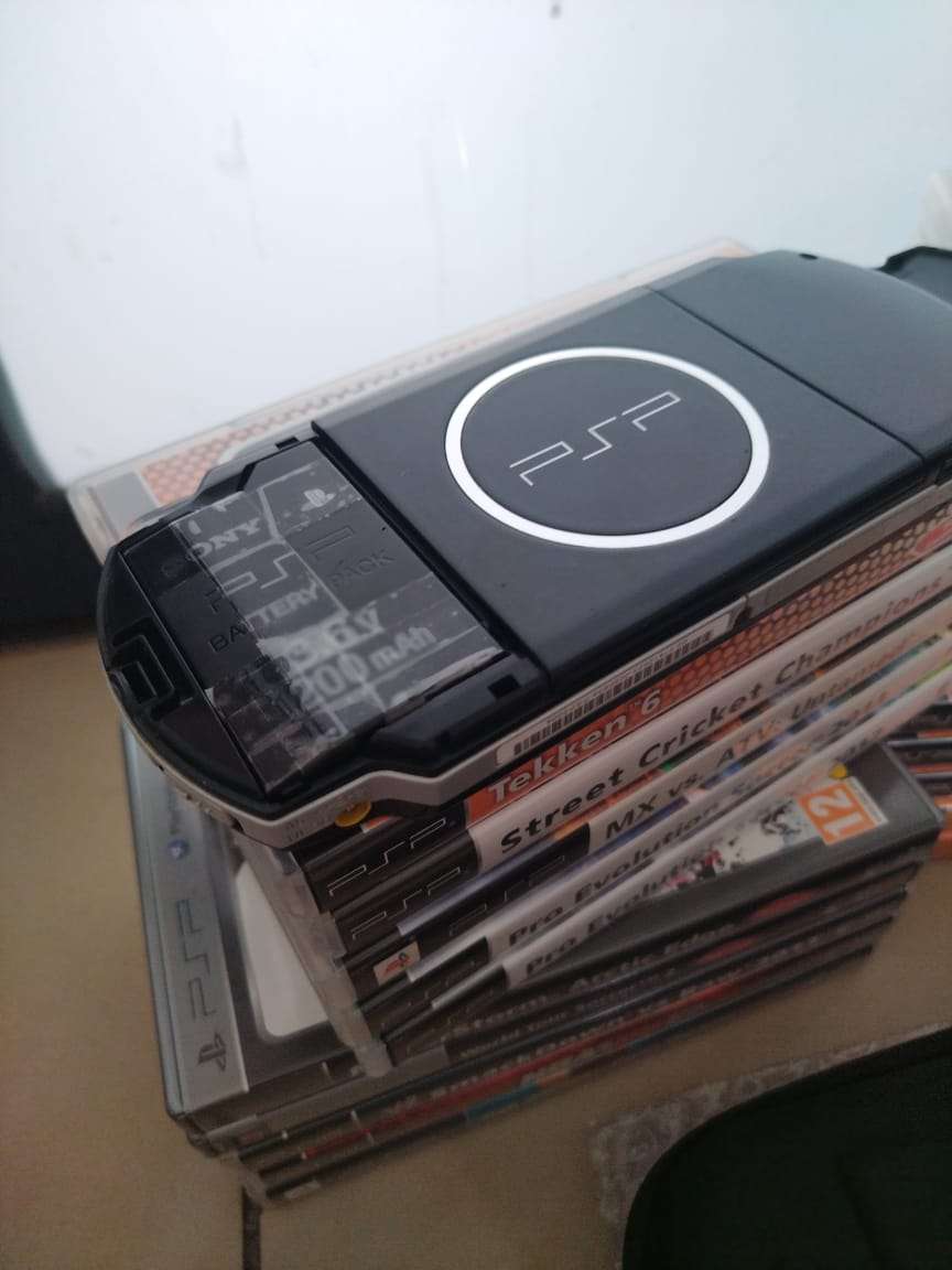 Psp console + 15 Games (Of Your Choice)