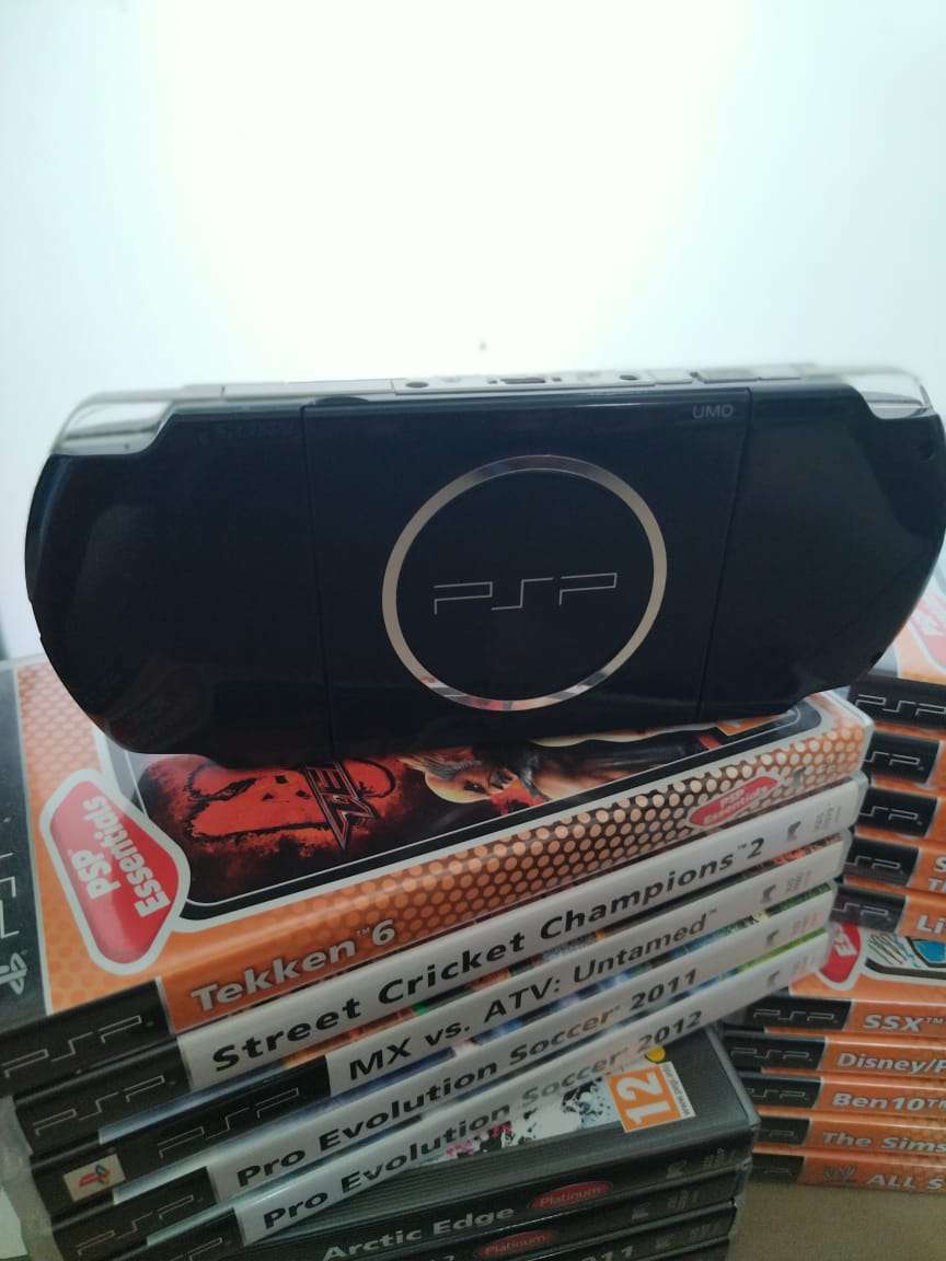 Psp console + 15 Games (Of Your Choice)
