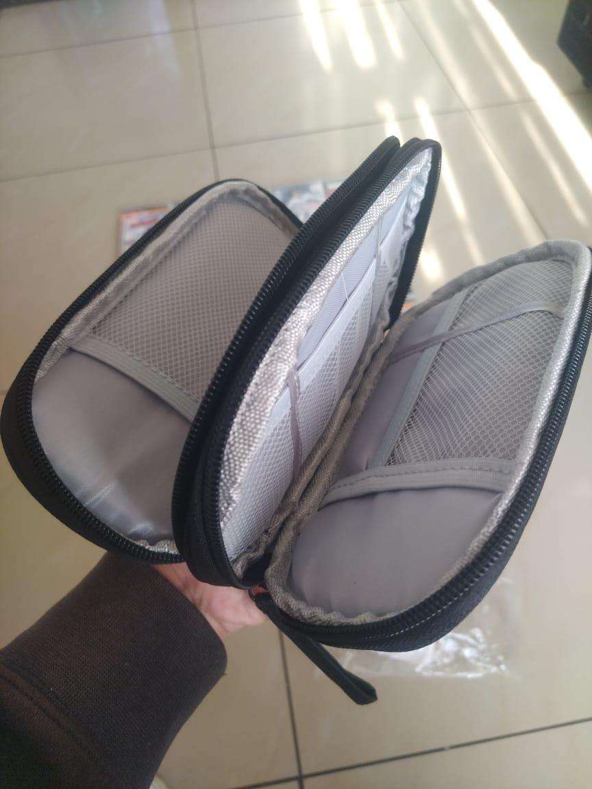 Portable Double Zip Sony Playstation PSP Carrying Case