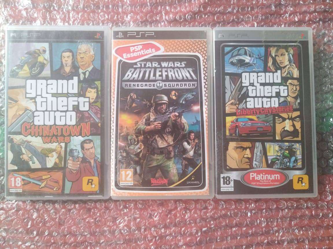 3x PSP Game Bundle
