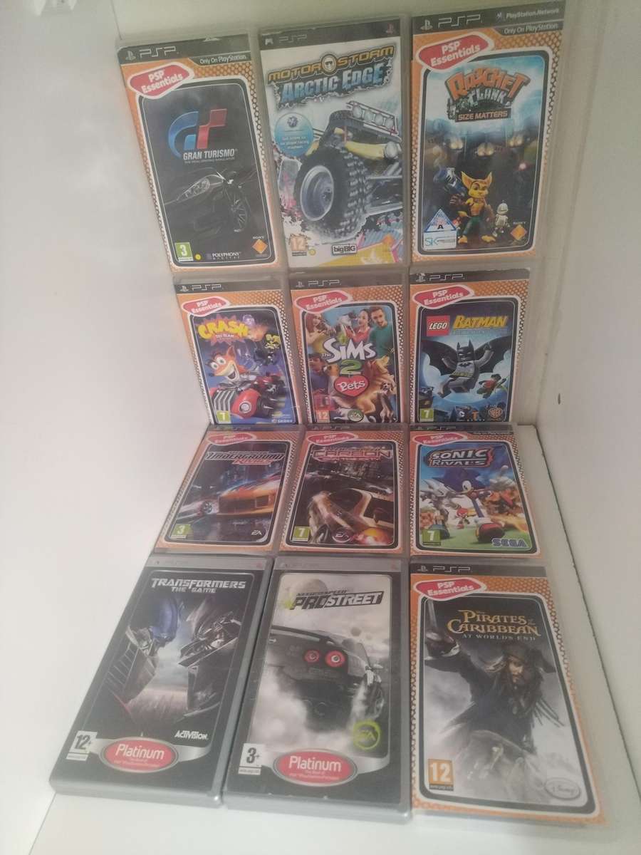 Sony PSP Street Console With 12 Games (Mixed Bundle).