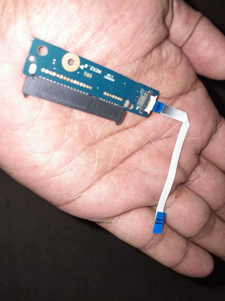 Laptop hard drive connector