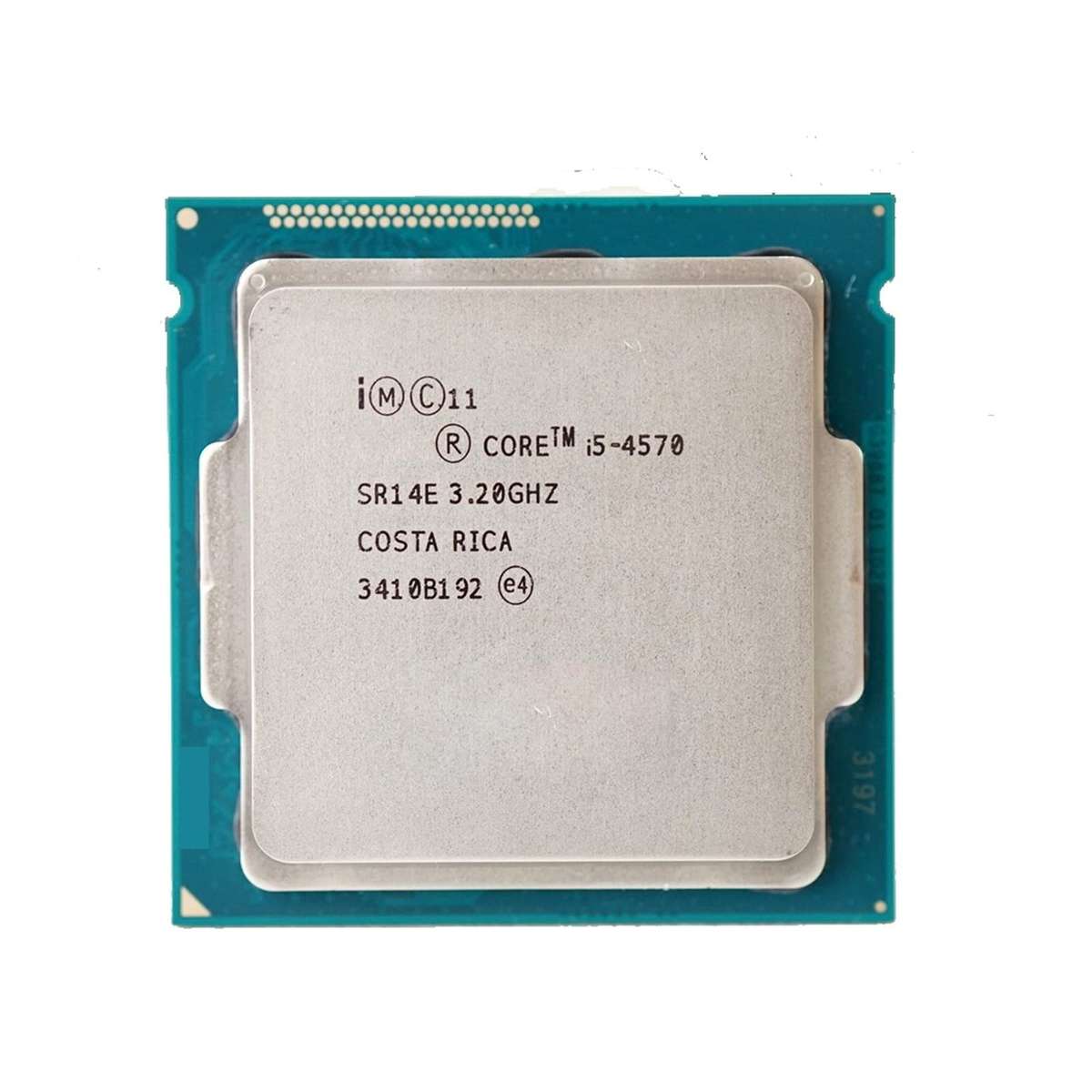 Intel Core i5-4570 4th generation @ 3.20GHz. Socket: LGA 1150