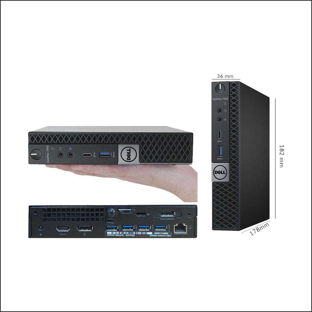 Dell Optiplex 7050 i7-7th Gen| 8GB Ram| 256GB SSD