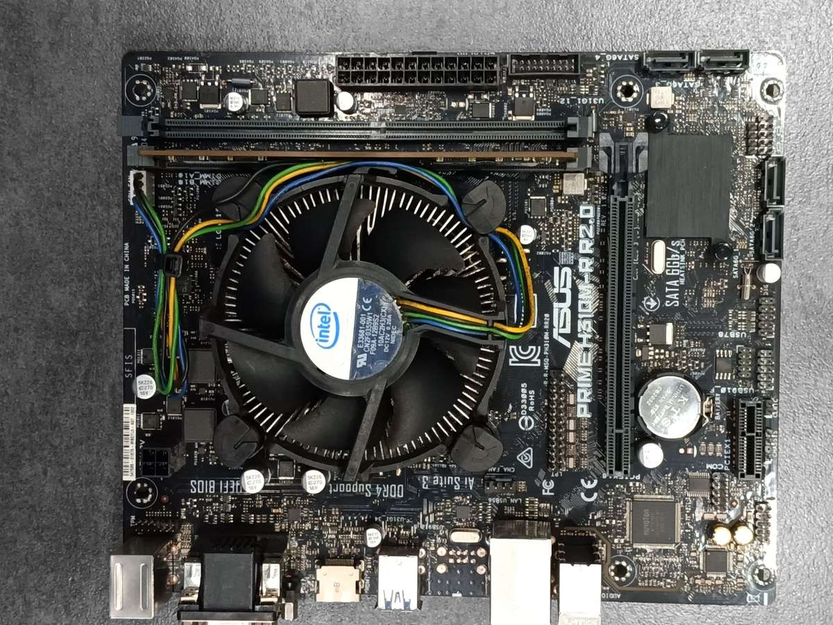 Asus Prime H310M-RR2.0 Mobo with i5-8th Gen and 8GB Memory