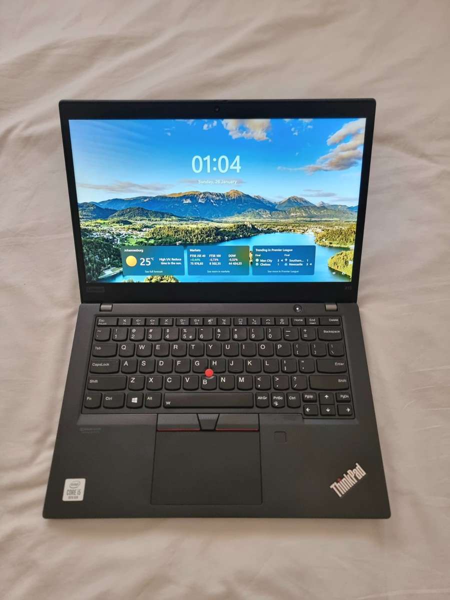 Lenovo ThinkPad X13 Gen 1 with an Intel Core i5 10th Gen, 16GB Memory, 256GB Nvme Storage
