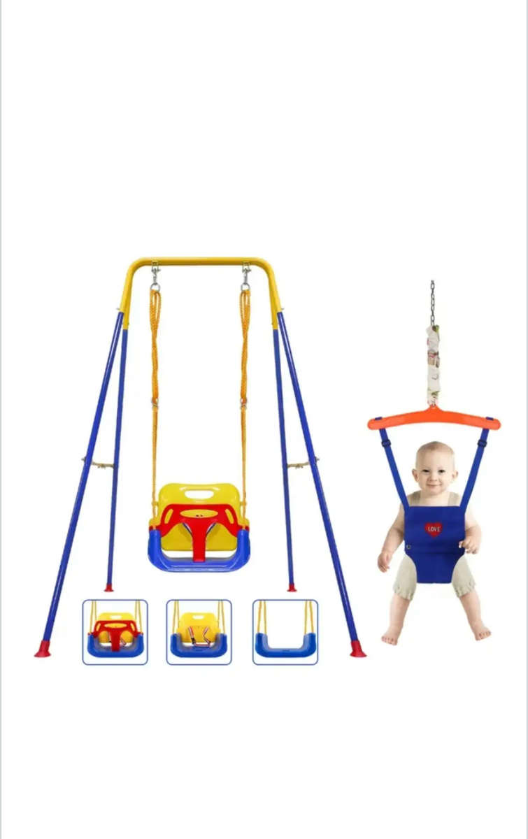 3-in-1 Swing Set Baby Jumper and Bouncers for Toddlers