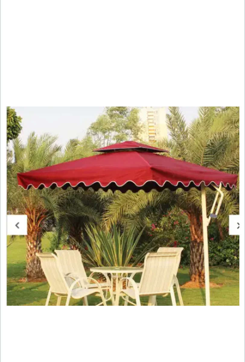 Gazebos Waterproof Garden Canopy Outdoor Folding Umbrella with a stand