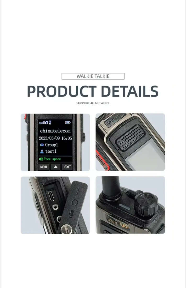 Handheld 2 Way Walkie Talkie Radio