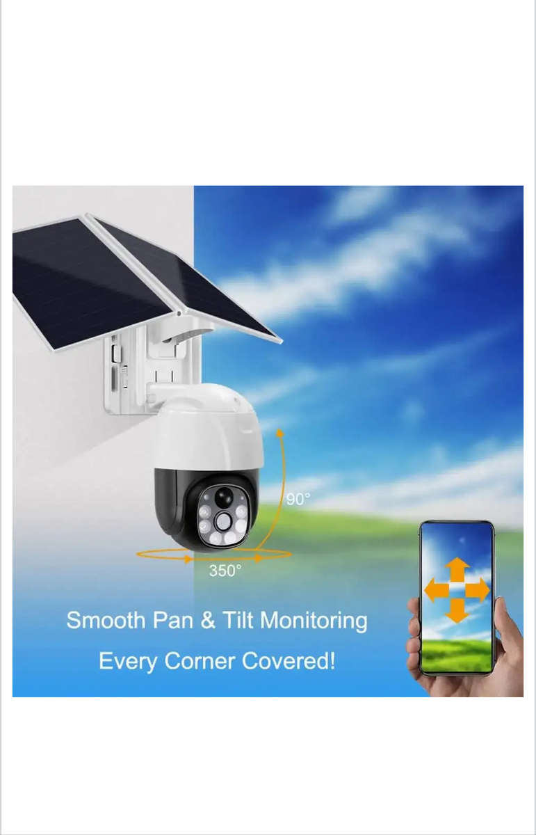 4G Solar Powered Camera